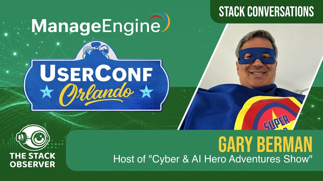 Stack Conversation with Gary Berman, Host of “Cyber & AI Hero Adventures Show” video thumbnail