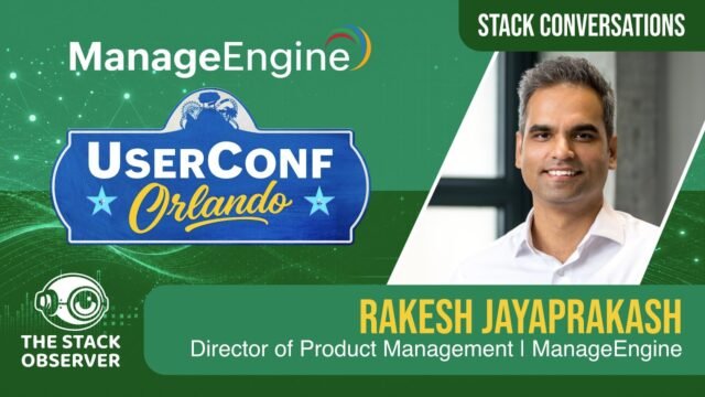 Stack Conversation with Rakesh Jayaprakash, Director of Product Management at ManageEngine video thumbnail