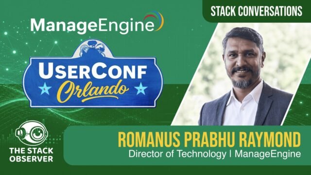 Stack Conversation with Romanus Prabhu Raymond, Director of Technology at ManageEngine video thumbnail